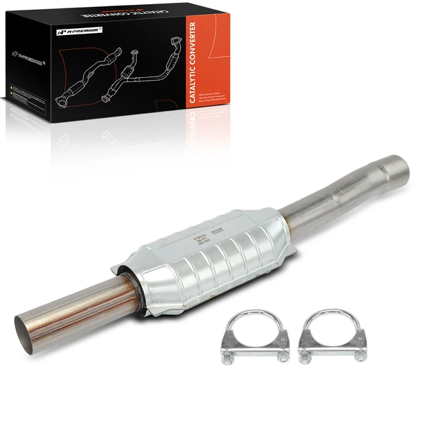1-PC Catalytic Converter, Rear Side, Fit Federal Emissions, A-Premium APCCT005