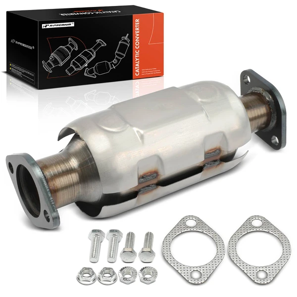 1-PC Catalytic Converter, Rear Side, Fit Federal Emissions, A-Premium APCCT007