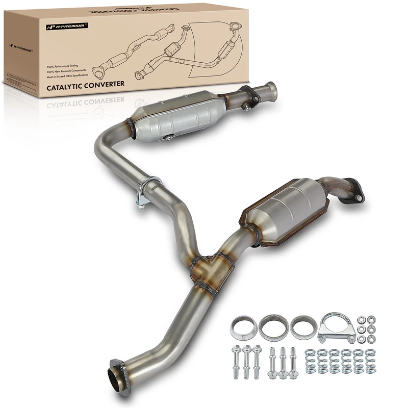 1-PC Catalytic Converter, Front Side, Fit Federal Emissions, A-Premium APCCT189