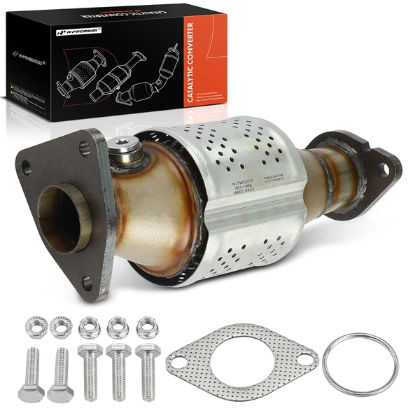 1-PC Catalytic Converter, Front Left Driver Side, Fit Federal Emissions, A-Premium APCCT194
