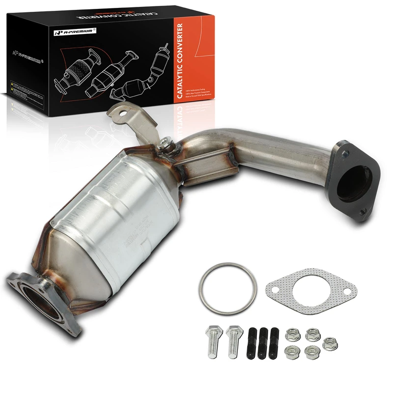 2008-2012 Chevrolet Malibu 1-PC Catalytic Converter Front Side Fit Federal Emissions A-Premium APCCT018