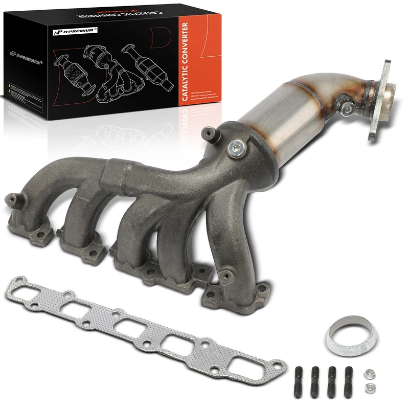 2007-2012 Chevrolet Colorado 1-PC Catalytic Converter Front Side Fit Federal Emissions A-Premium APCCT019