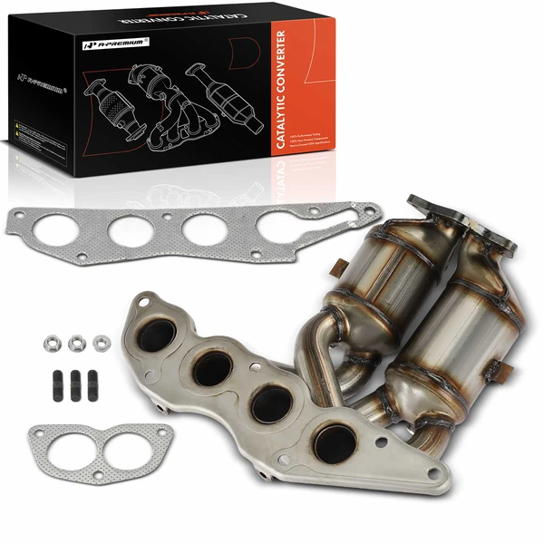 1-PC Catalytic Converter, Front Side, Fit Federal Emissions, A-Premium APCCT198