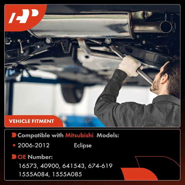 1-PC Catalytic Converter, Front Side, Fit Federal Emissions, A-Premium APCCT198