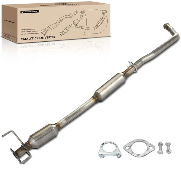2007-2013 Suzuki SX4 1-PC Catalytic Converter Rear Side Fit Federal Emissions A-Premium APCCT022