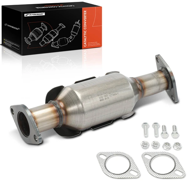 1-PC Catalytic Converter, Rear Side, Fit Federal Emissions, A-Premium APCCT023