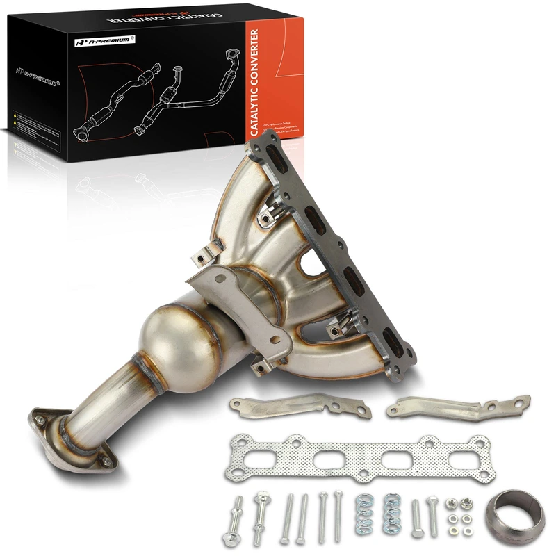 2009 Jeep Patriot 1-PC Catalytic Converter Front Side Fit Federal Emissions A-Premium APCCT206