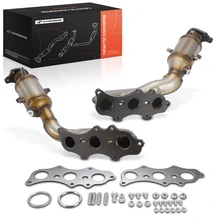 2010-2012 Toyota FJ Cruiser 2pc Catalytic Converter Driver & Passenger Fit Federal Emissions A-Premium APCCT977PG