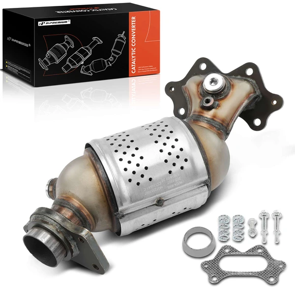 1-PC Catalytic Converter, Front Side, Fit Federal Emissions, A-Premium APCCT025