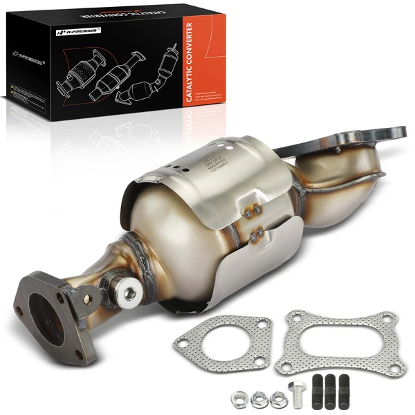 2009-2012 Acura RL 1-PC Catalytic Converter Front Left Driver Side Fit Federal Emissions A-Premium APCCT210