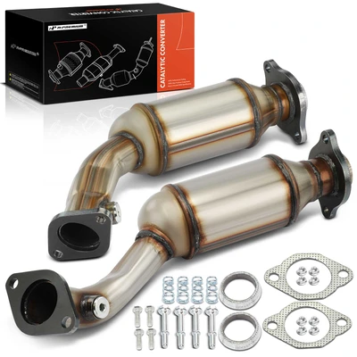 2008-2011 Cadillac STS 2pc Catalytic Converter Driver & Passenger Fit Federal Emissions A-Premium APCCT030
