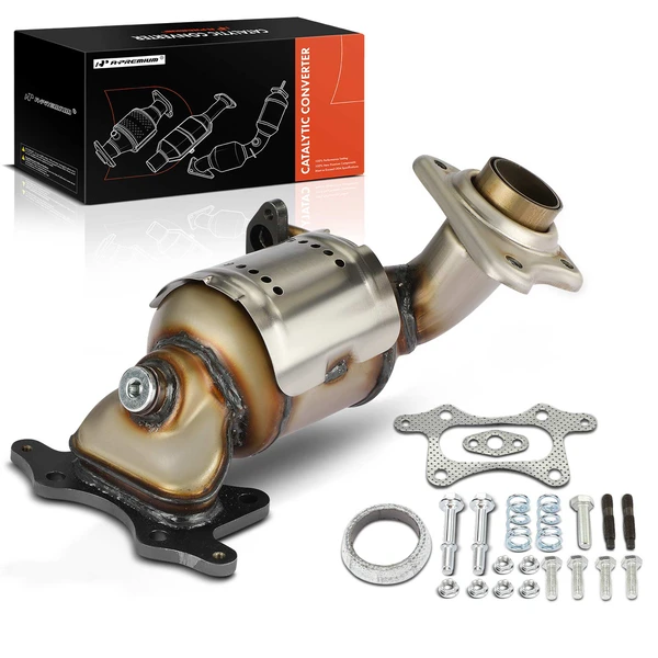 1-PC Catalytic Converter, Front Side, Fit Federal Emissions, A-Premium APCCT033