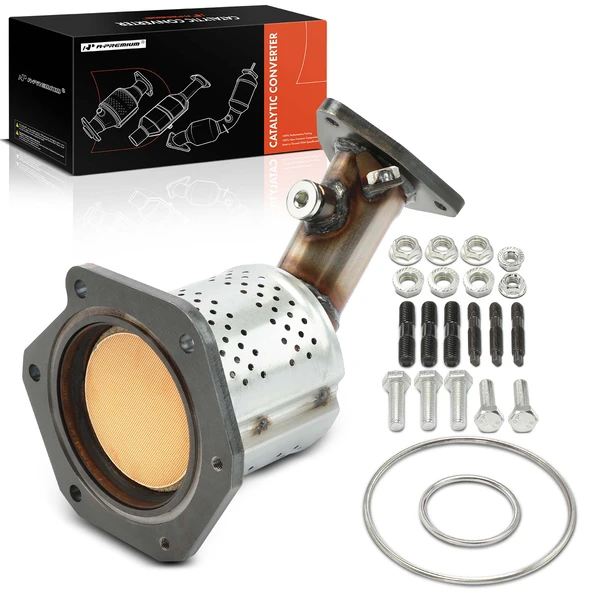 1-PC Catalytic Converter, Front Side, Fit Federal Emissions, A-Premium APCCT032