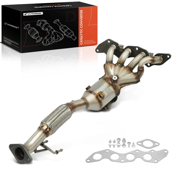 1-PC Catalytic Converter, Front Side, Fit Federal Emissions, A-Premium APCCT219