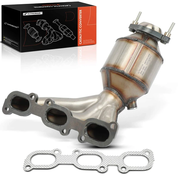 2009-2012 Ford Escape 1-PC Catalytic Converter Front Side Fit Federal Emissions A-Premium APCCT040