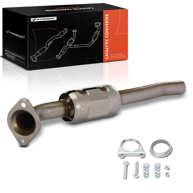 1-PC Catalytic Converter, Rear Side, Fit Federal Emissions, A-Premium APCCT042