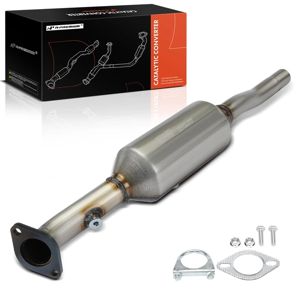 1-PC Catalytic Converter, Rear Side, Fit Federal Emissions, A-Premium APCCT655