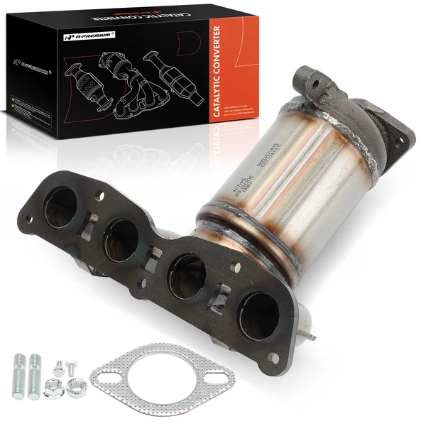 1-PC Catalytic Converter, Front Side, Fit Federal Emissions, A-Premium APCCT657