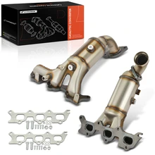 2007-2010 Chrysler Sebring 2pc Catalytic Converter Front Driver & Passenger Fit Federal Emissions A-Premium APCCT223