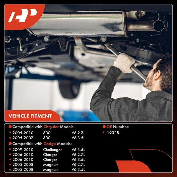 1-PC Catalytic Converter, Left Driver Side, Fit Federal Emissions, A-Premium APCCT227