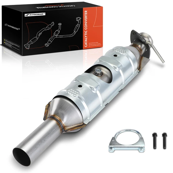 1-PC Catalytic Converter, Rear Side, Fit Federal Emissions, A-Premium APCCT659