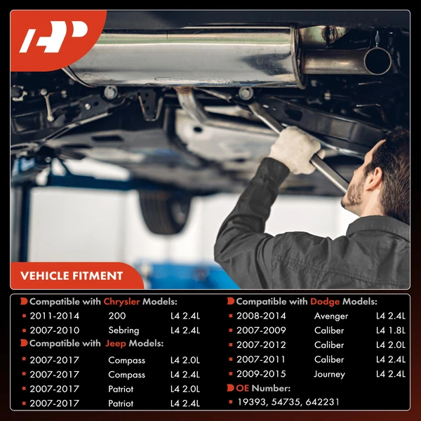 1-PC Catalytic Converter, Center, Fit Federal Emissions, A-Premium APCCT229