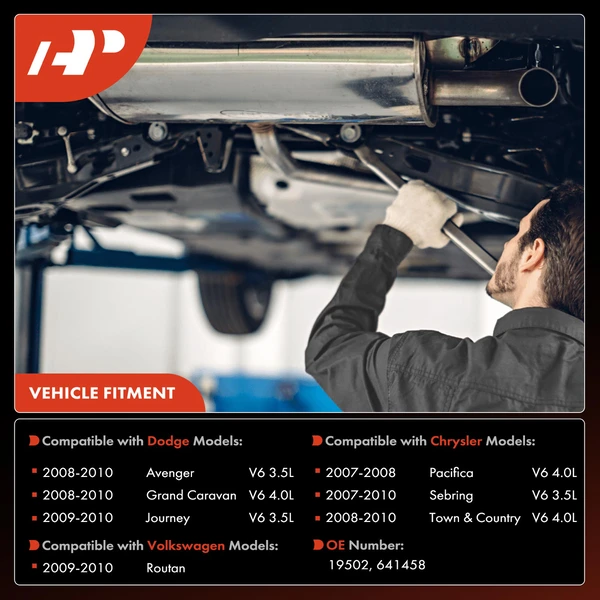 1-PC Catalytic Converter, Front Right Passenger Side, Fit Federal Emissions, A-Premium APCCT230