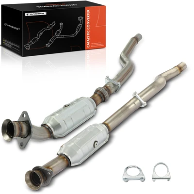 2 Pcs Left & Right Catalytic Converter