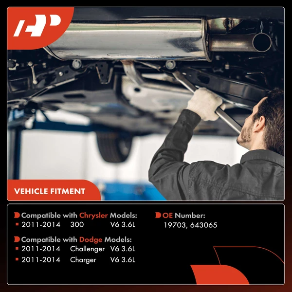 1-PC Catalytic Converter, Left Driver Side, Fit Federal Emissions, A-Premium APCCT233