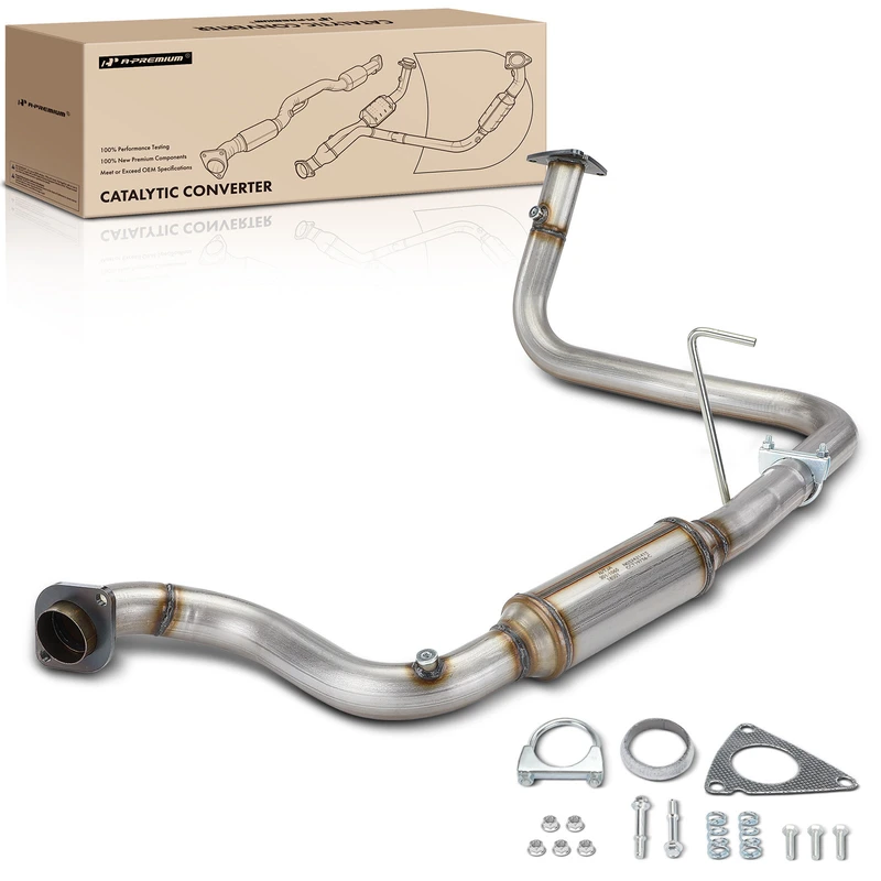 1-PC Catalytic Converter, Left Driver Side, Fit Federal Emissions, A-Premium APCCT660