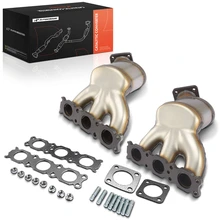 2011-2014 Volvo XC90 2-PC Catalytic Converter Front & Rear Fit Federal Emissions A-Premium APCCT873