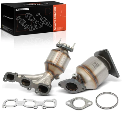 2009-2011 Mercury Mariner 2pc Catalytic Converter Front Driver & Passenger Fit Federal Emissions A-Premium APCCT048