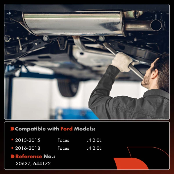 1-PC Catalytic Converter, Front Side, Fit Federal Emissions, A-Premium APCCT619