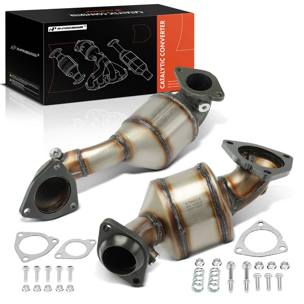 2013-2019 Ford Explorer 2-PC Catalytic Converter Front Driver & Passenger Fit Federal Emissions A-Premium APCCT621