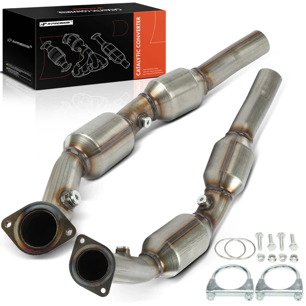 2010-2011 Chevrolet Camaro 2-PC Catalytic Converter Driver & Passenger Fit Federal Emissions A-Premium APCCT629