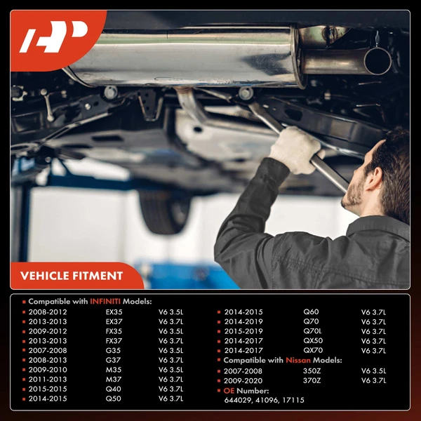 1-PC Catalytic Converter, Left Driver Side, Fit Federal Emissions, A-Premium APCCT359