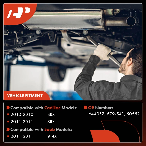 1-PC Catalytic Converter, Front Left Driver Side, Fit Federal Emissions, A-Premium APCCT363