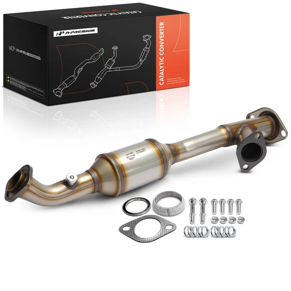 1-PC Catalytic Converter Rear Right Passenger Side Fit Federal Emissions A-Premium APCCT791