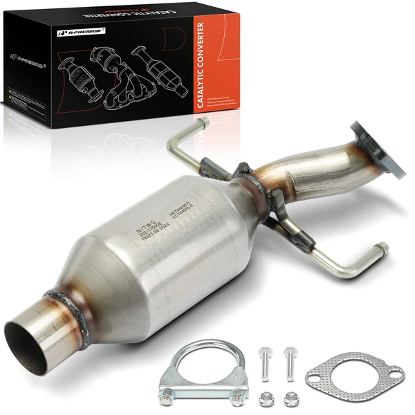 1-PC Catalytic Converter, Rear Side, Fit Federal Emissions, A-Premium APCCT749