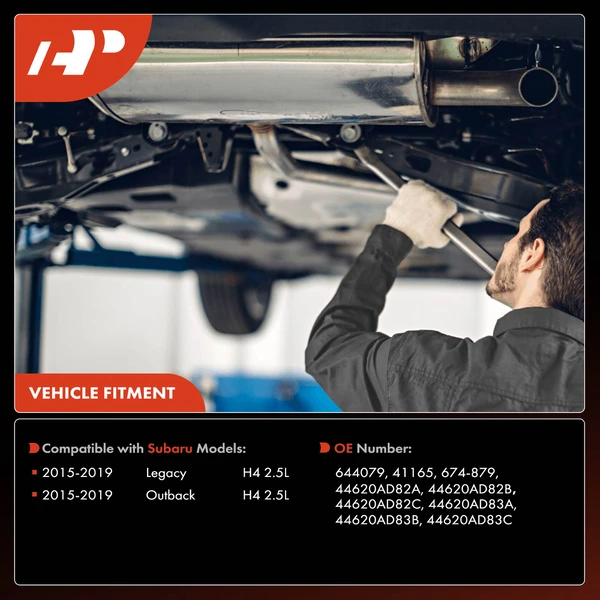 1-PC Catalytic Converter, Front Side, Fit Federal Emissions, A-Premium APCCT367