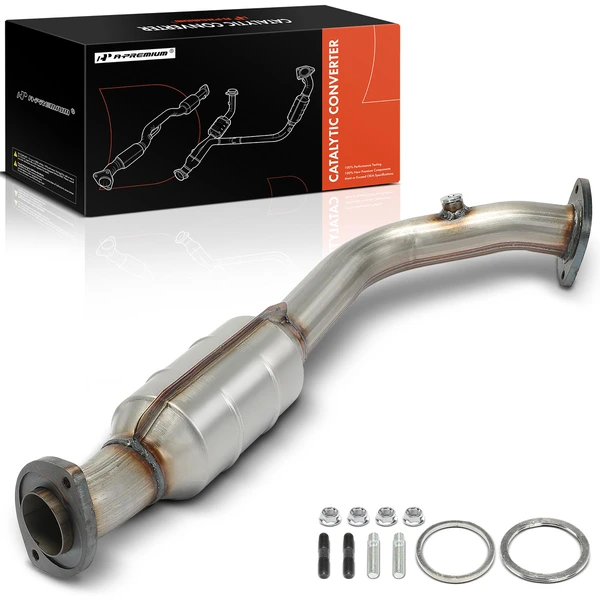 1-PC Catalytic Converter, Rear Side, Fit Federal Emissions, A-Premium APCCT750