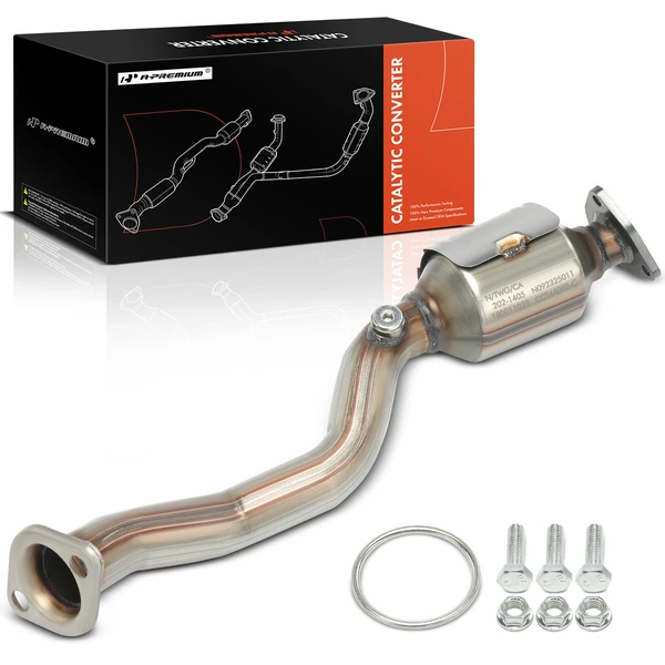 2009-2013 Honda Fit 1-PC Catalytic Converter Rear Side Fit Federal Emissions A-Premium APCCT510