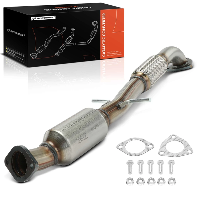 1-PC Catalytic Converter, Rear Side, Fit Federal Emissions, A-Premium APCCT631