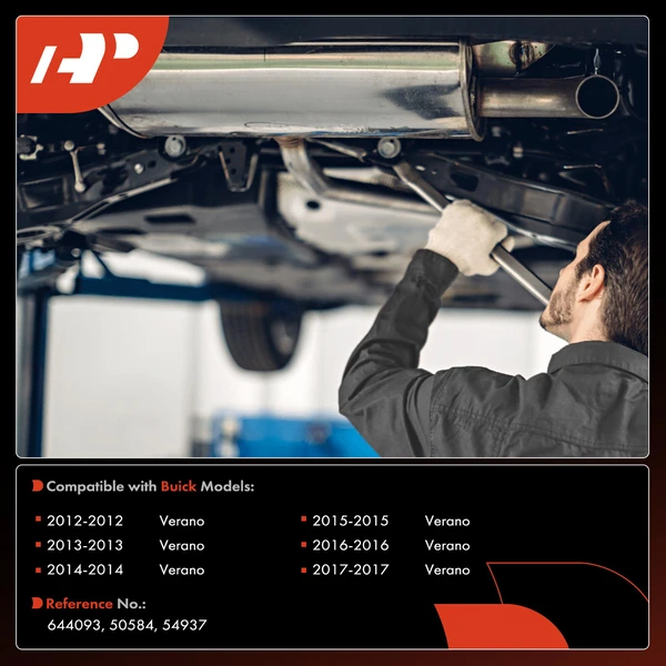 1-PC Catalytic Converter, Rear Side, Fit Federal Emissions, A-Premium APCCT631