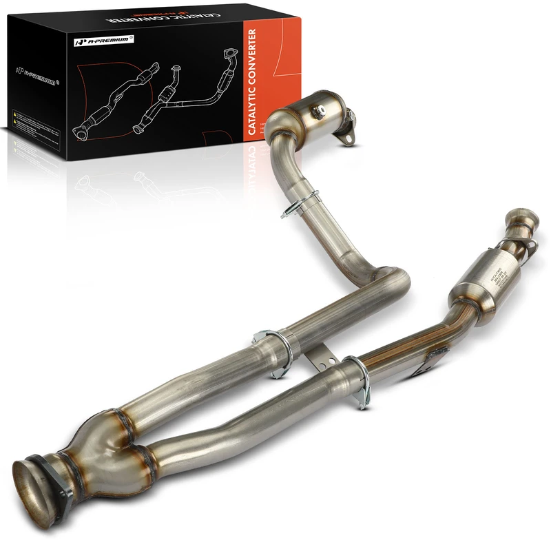 1-PC Catalytic Converter, Front Side, Fit Federal Emissions, A-Premium APCCT081