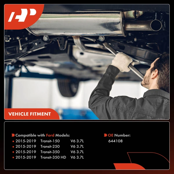 1-PC Catalytic Converter, Front Side, Fit Federal Emissions, A-Premium APCCT081