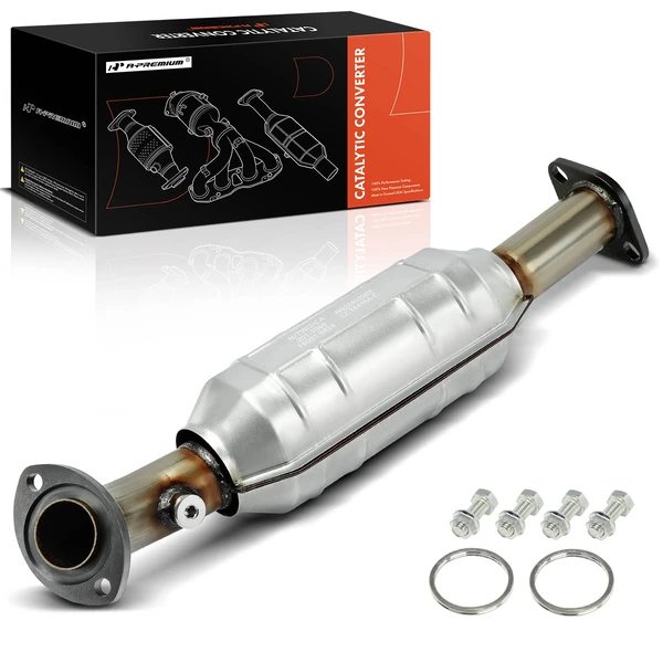 1-PC Catalytic Converter Rear Right Passenger Side Fit Federal Emissions A-Premium APCCT602