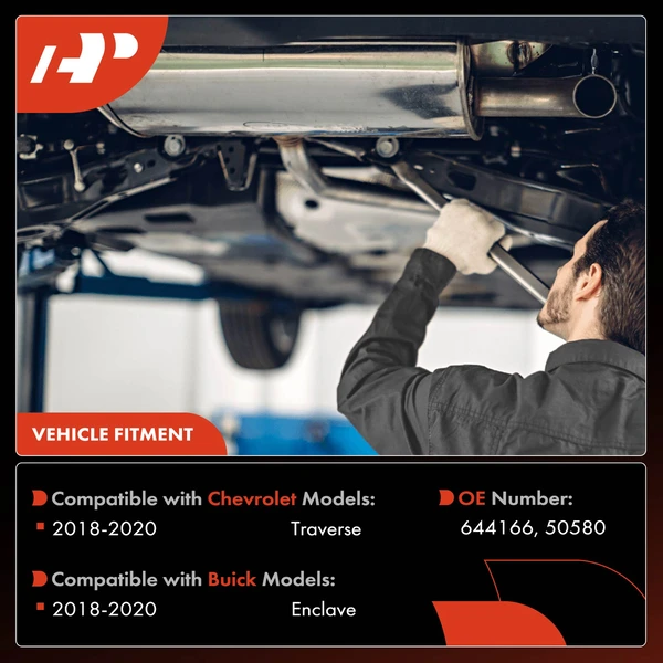 1-PC Catalytic Converter, Front Left Driver Side, Fit Federal Emissions, A-Premium APCCT514