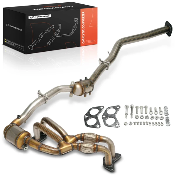 1-PC Catalytic Converter Front Side Fit Federal Emissions A-Premium APCCT802