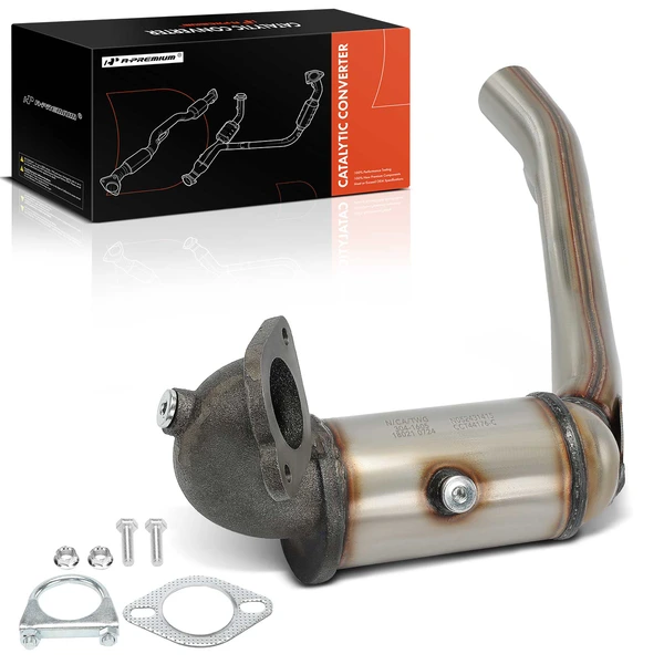 1-PC Catalytic Converter, Left Driver Side, Fit Federal Emissions, A-Premium APCCT702